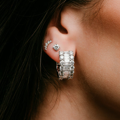 Fine jewelry earrings from the Diamonds by Raymond Lee collection