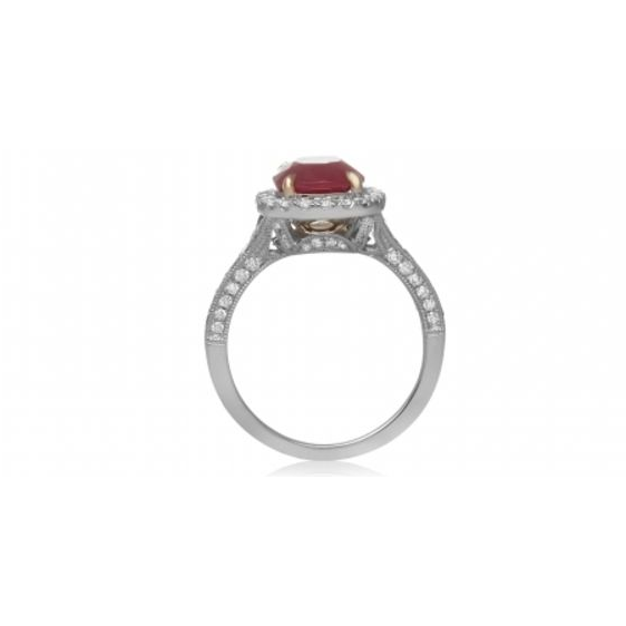 Oval Ruby Ring — view 1