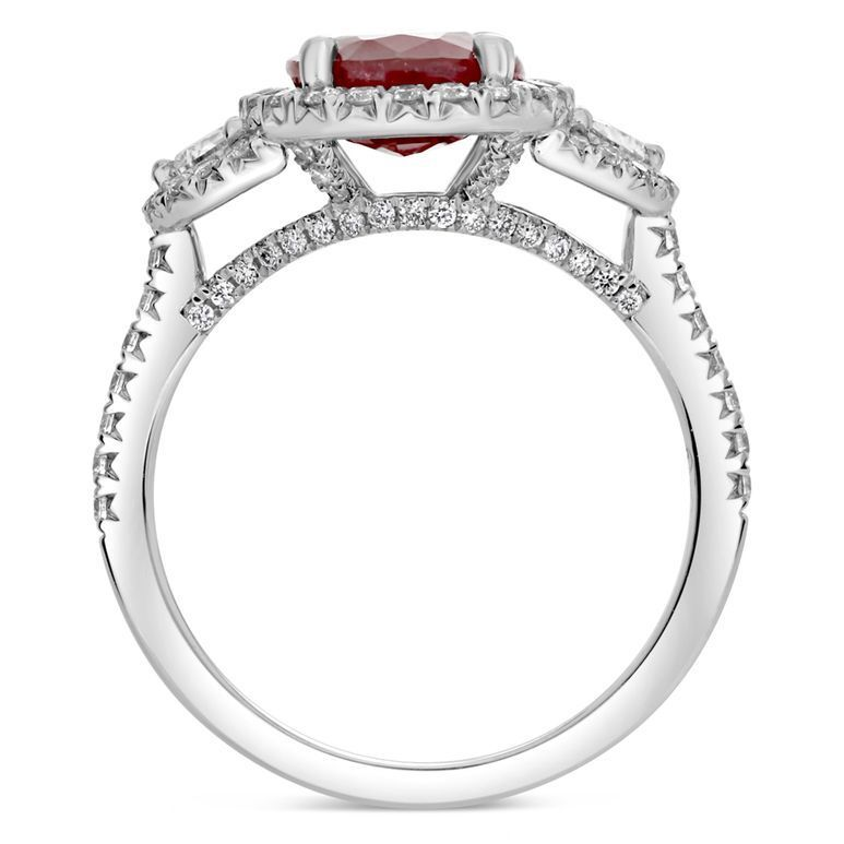 Oval Ruby Ring — view 2