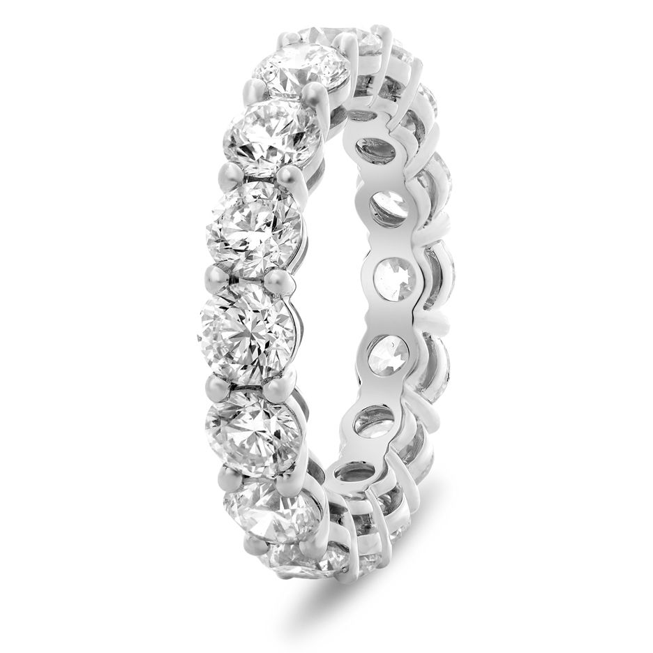 Shared Prong Diamond Eternity Ring — view 3
