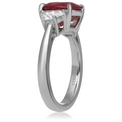 Oval Ruby Ring — view 1