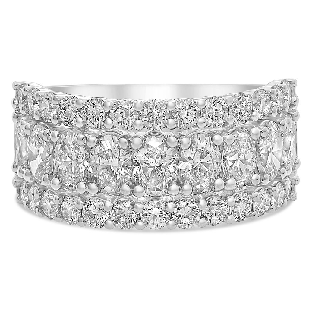 Oval Diamond Ring — view 1