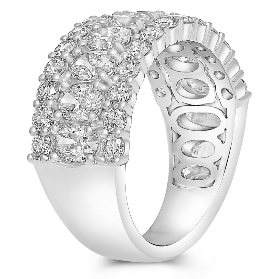 Oval Diamond Ring — view 3
