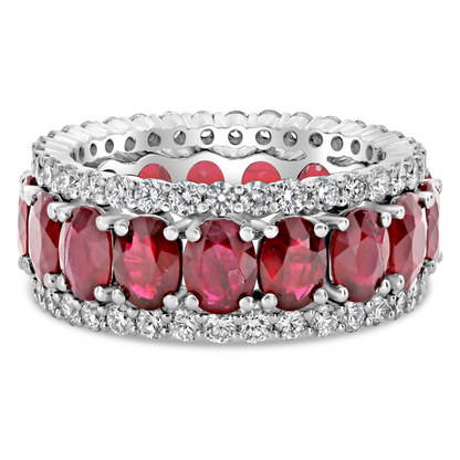 Oval Ruby Ring — view 1