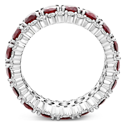 Oval Ruby Ring — view 2