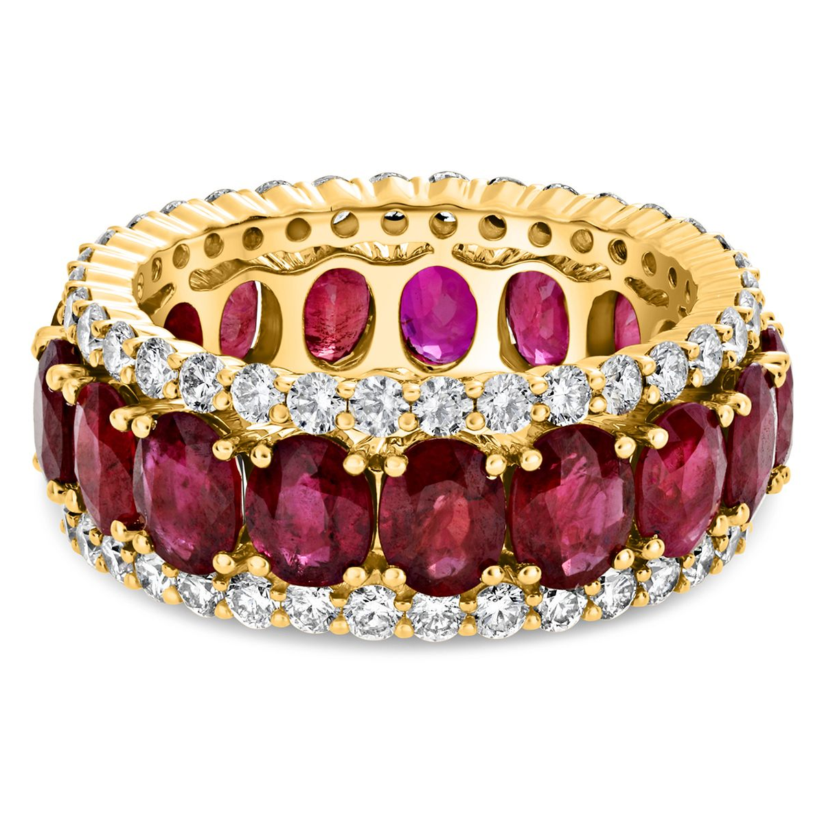 Oval Ruby Ring — view 1