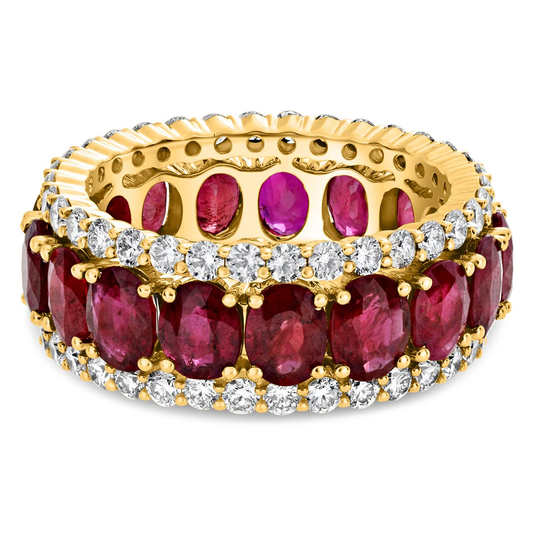 Oval Ruby Ring — view 1
