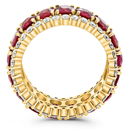 Oval Ruby Ring — view 2