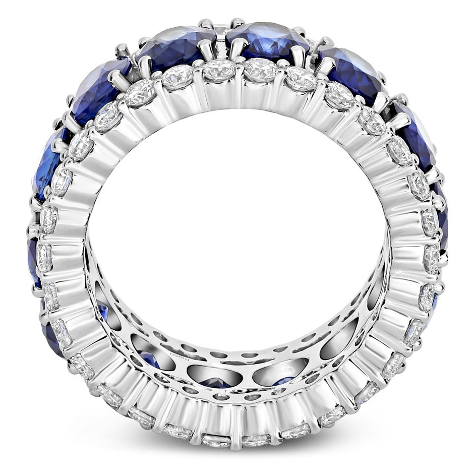 Oval Sapphire Ring — view 2
