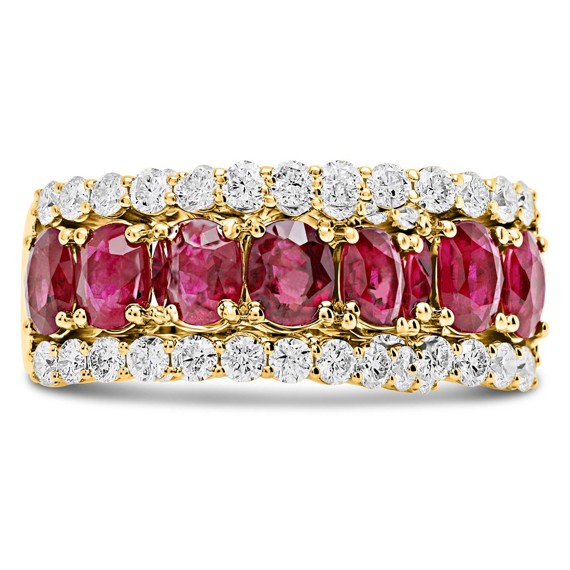 Oval Ruby Ring — view 1