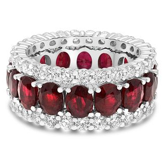 Oval Ruby Ring — view 1