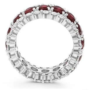 Oval Ruby Ring — view 2