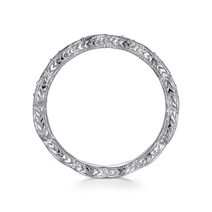 14K White Gold Diamond Bujukan Marquise Station Ring — Gabriel & Co. LR4381W45JJ