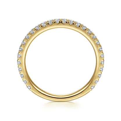 14K Yellow Gold Stackable Diamond Ring — Gabriel & Co. LR50992Y45JJ