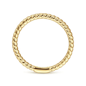 14K Yellow Gold Stackable Ring — Gabriel & Co. LR51173Y4JJJ
