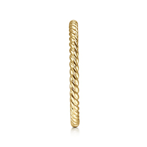 14K Yellow Gold Stackable Ring — Gabriel & Co. LR51173Y4JJJ