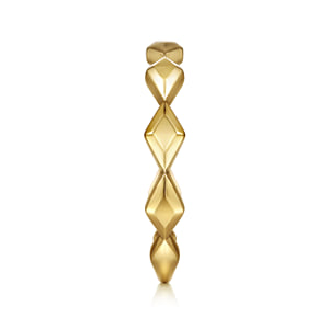 14K Yellow Gold  Rhombus Station Ring — Gabriel & Co. LR51929Y4JJJ