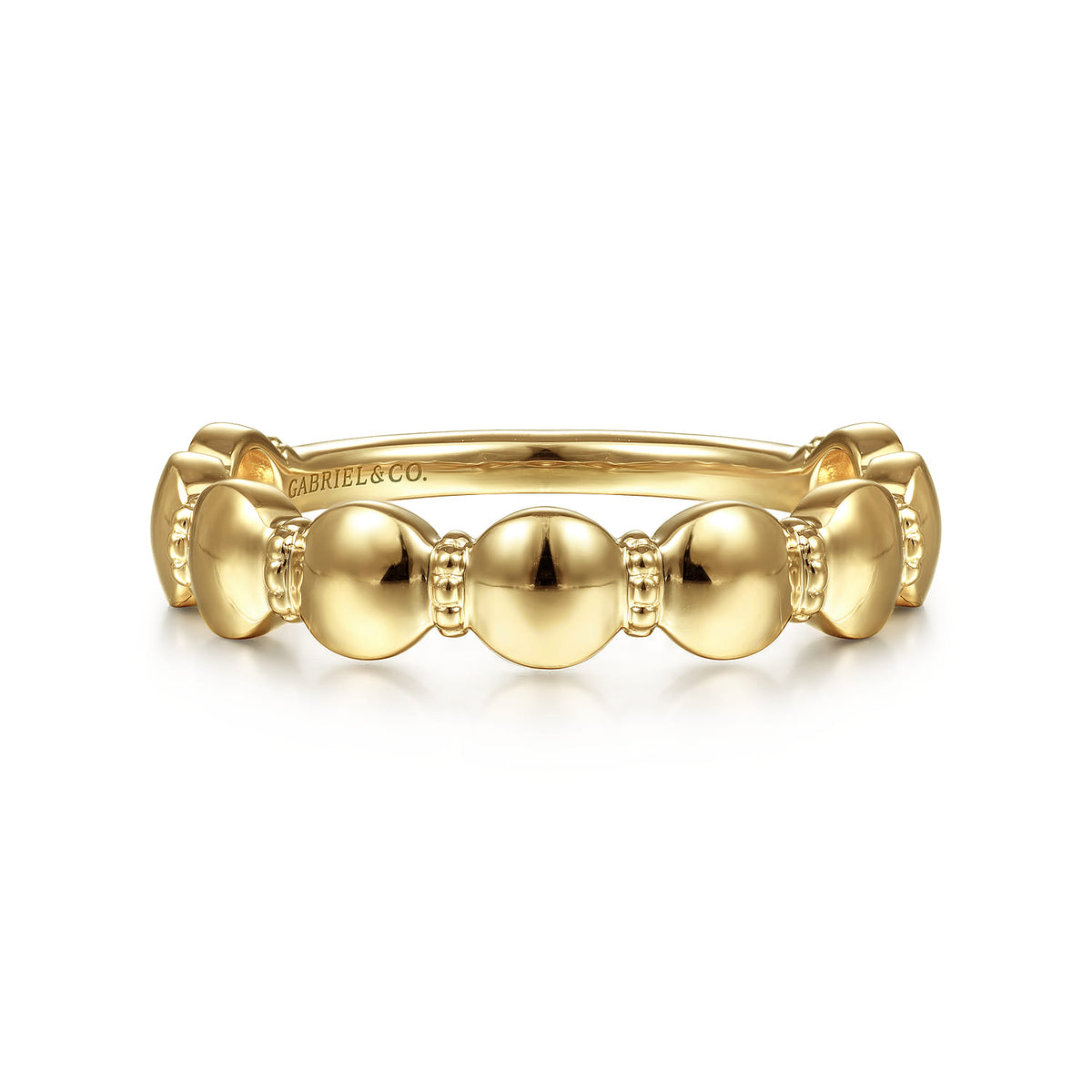 Stackable Ring 14K Yellow Gold — Gabriel & Co. LR51959Y4JJJ