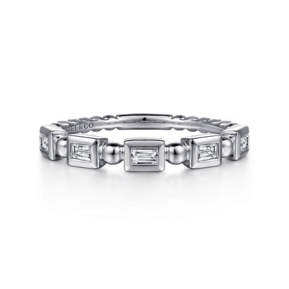 14K White Gold Diamond Ladies Ring — Gabriel & Co. LR52164W43JJ