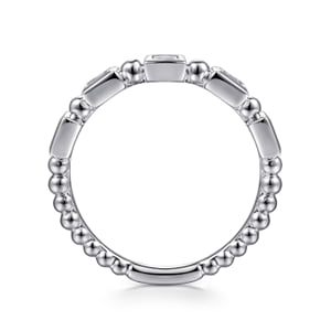 14K White Gold Diamond Ladies Ring — Gabriel & Co. LR52164W43JJ