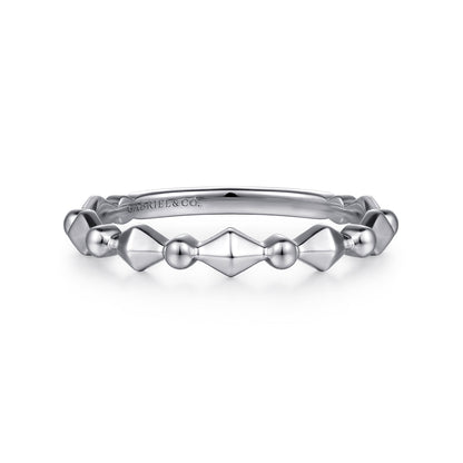 14K White Gold Diamond Ladies Ring — Gabriel & Co. LR52171W4JJJ