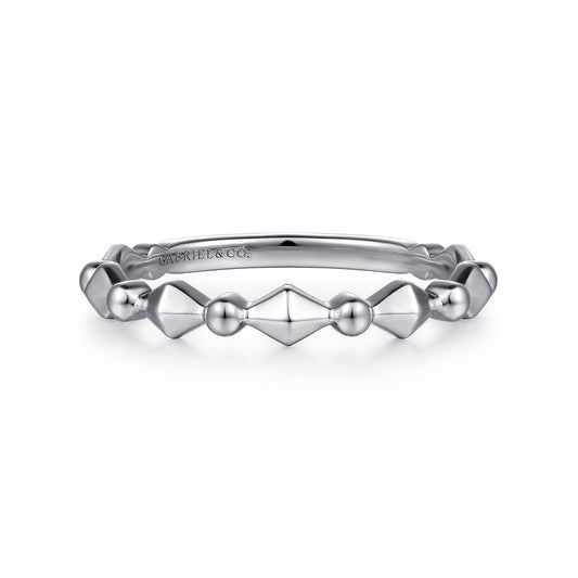 14K White Gold Diamond Ladies Ring — Gabriel & Co. LR52171W4JJJ