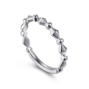 14K White Gold Diamond Ladies Ring — Gabriel & Co. LR52171W4JJJ