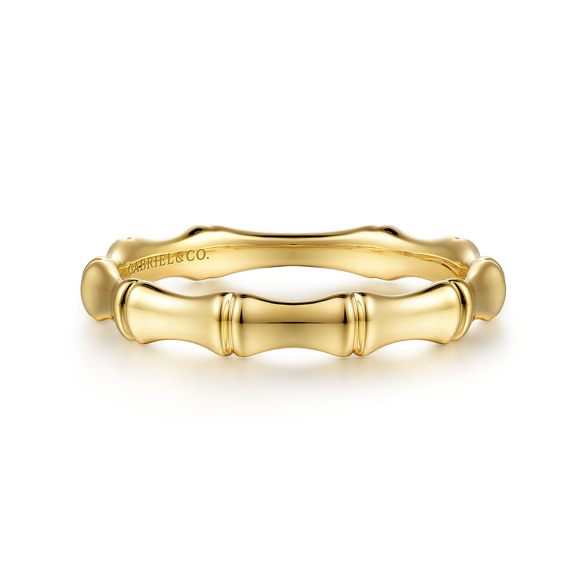 Stackable Ring 14K Yellow Gold — Gabriel & Co. LR52292Y4JJJ