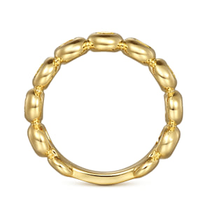 14K Yellow Gold CT - Citrine Ladies Ring — Gabriel & Co. LR52543Y4JCT