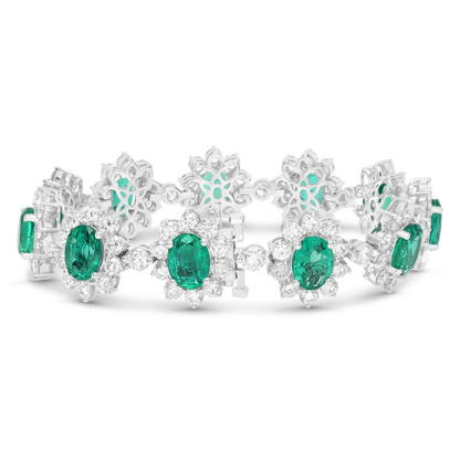 Oval Emerald Bracelet — view 2