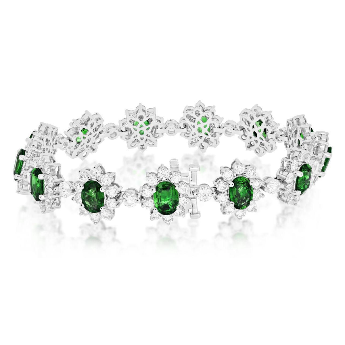 Oval Emerald Bracelet — view 2