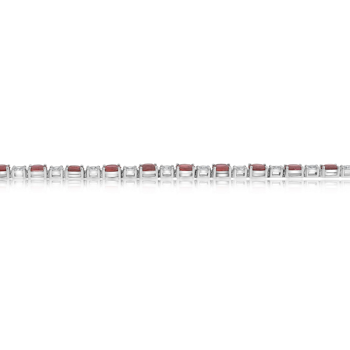 Oval Ruby Bracelet — view 3