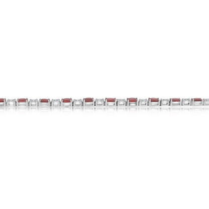 Oval Ruby Bracelet — view 3