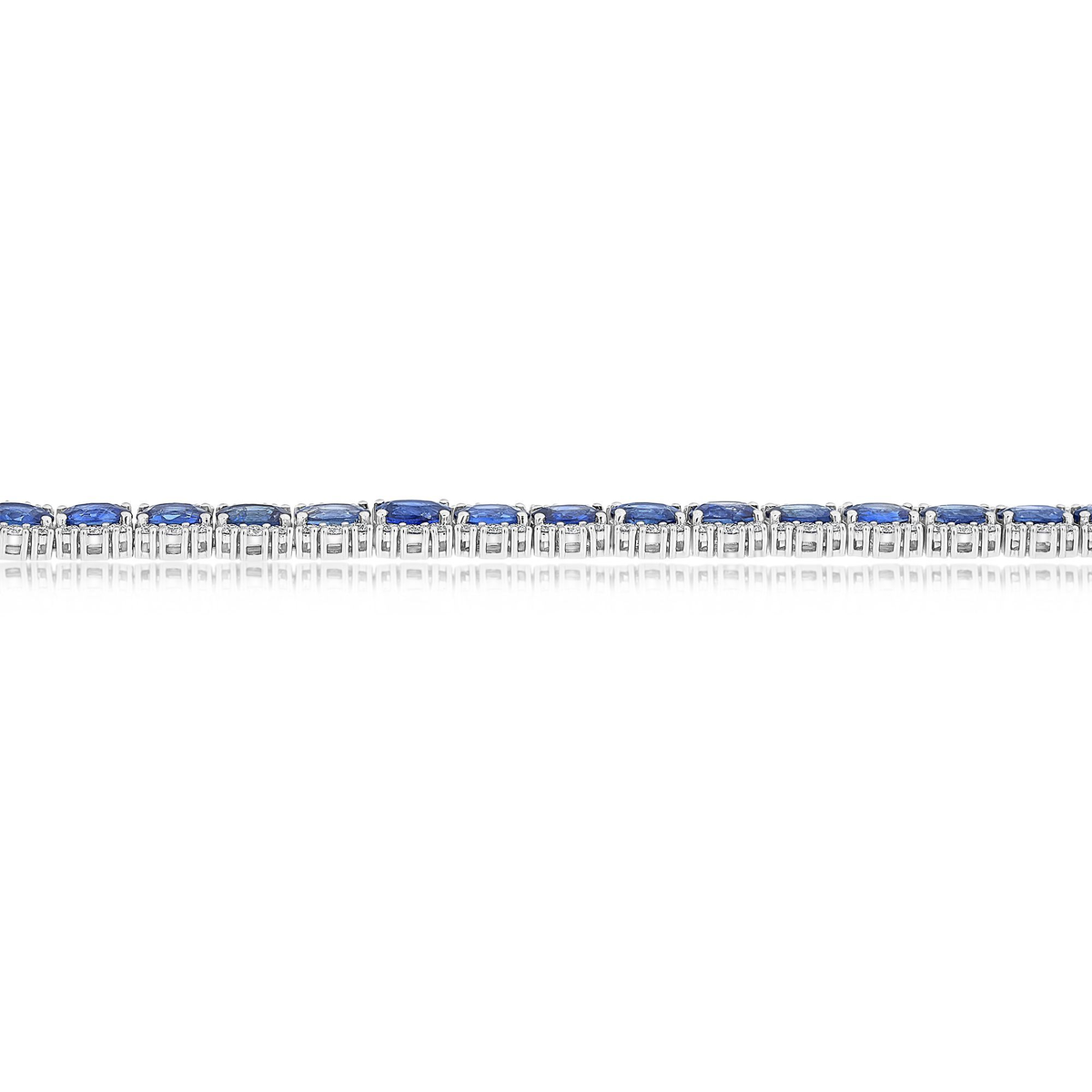 Oval Sapphire Bracelet — view 3