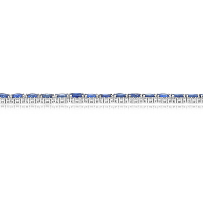 Oval Sapphire Bracelet — view 3