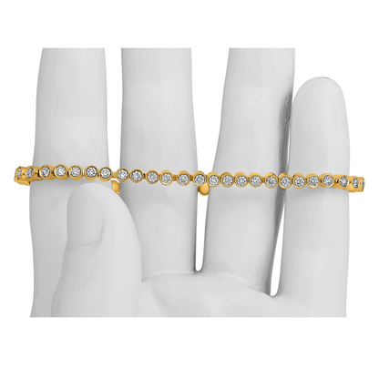 Round Diamond Bracelet — view 2