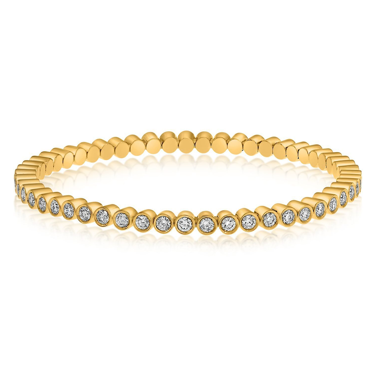 Round Diamond Bracelet — view 1