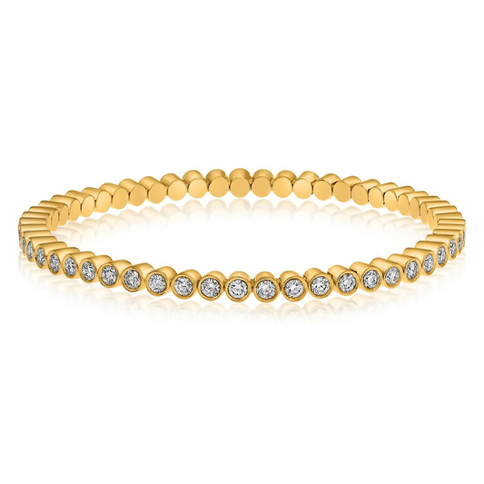 Round Diamond Bracelet — view 1