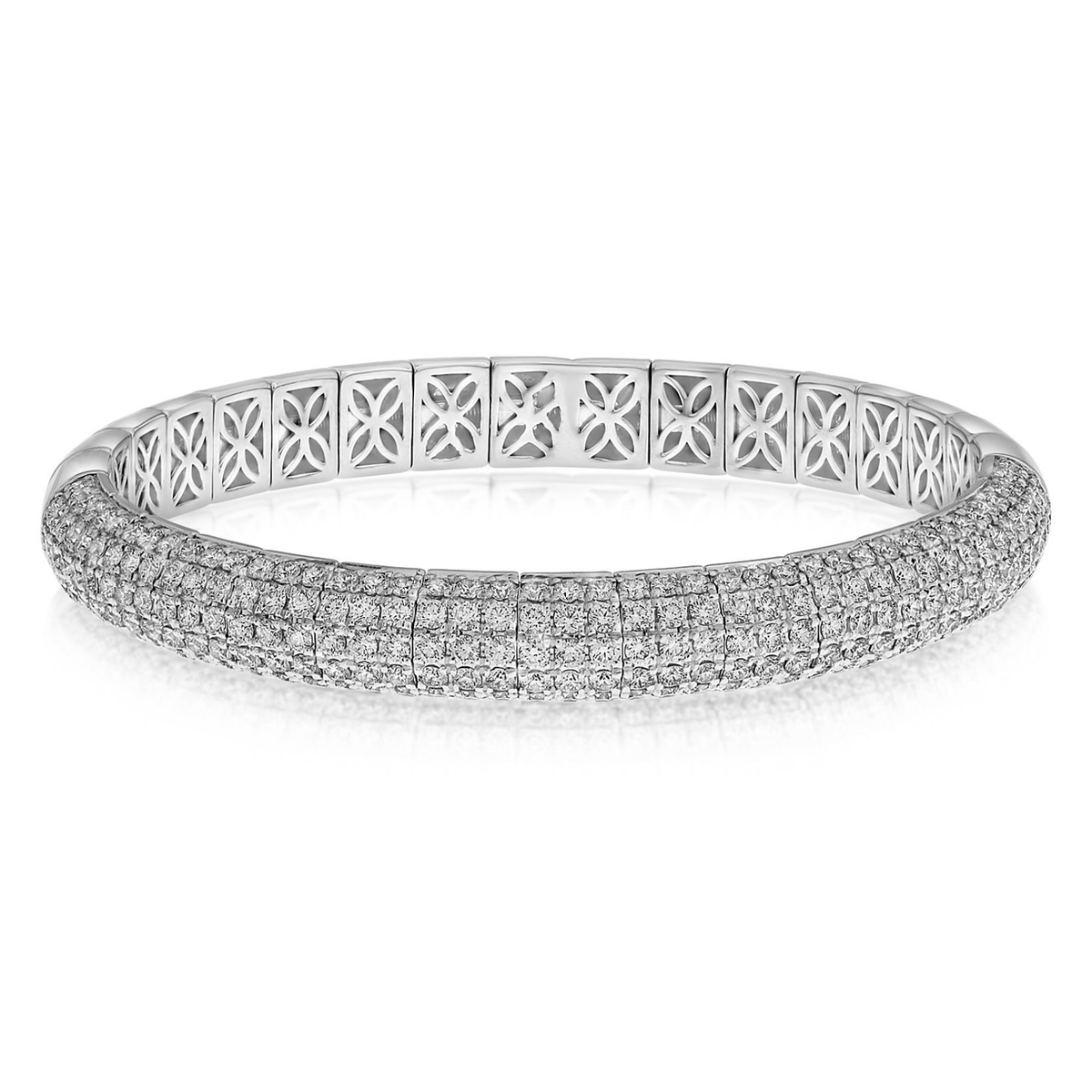 Round Diamond Bracelet — view 1