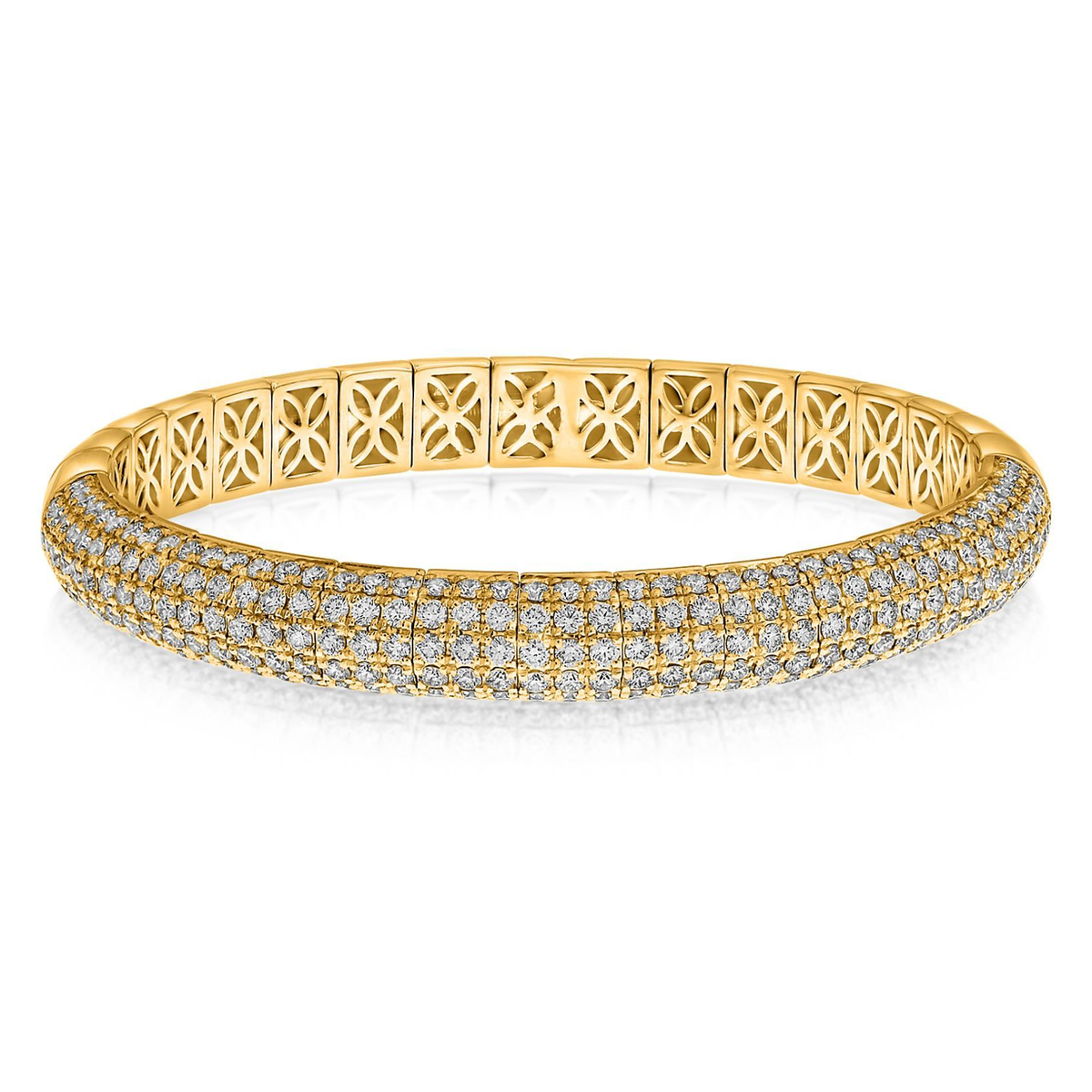 Round Diamond Bracelet — view 1