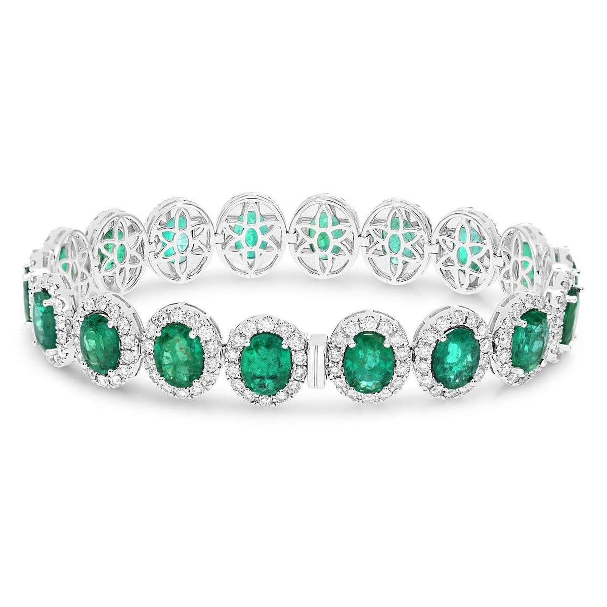 Oval Emerald Bracelet — view 2