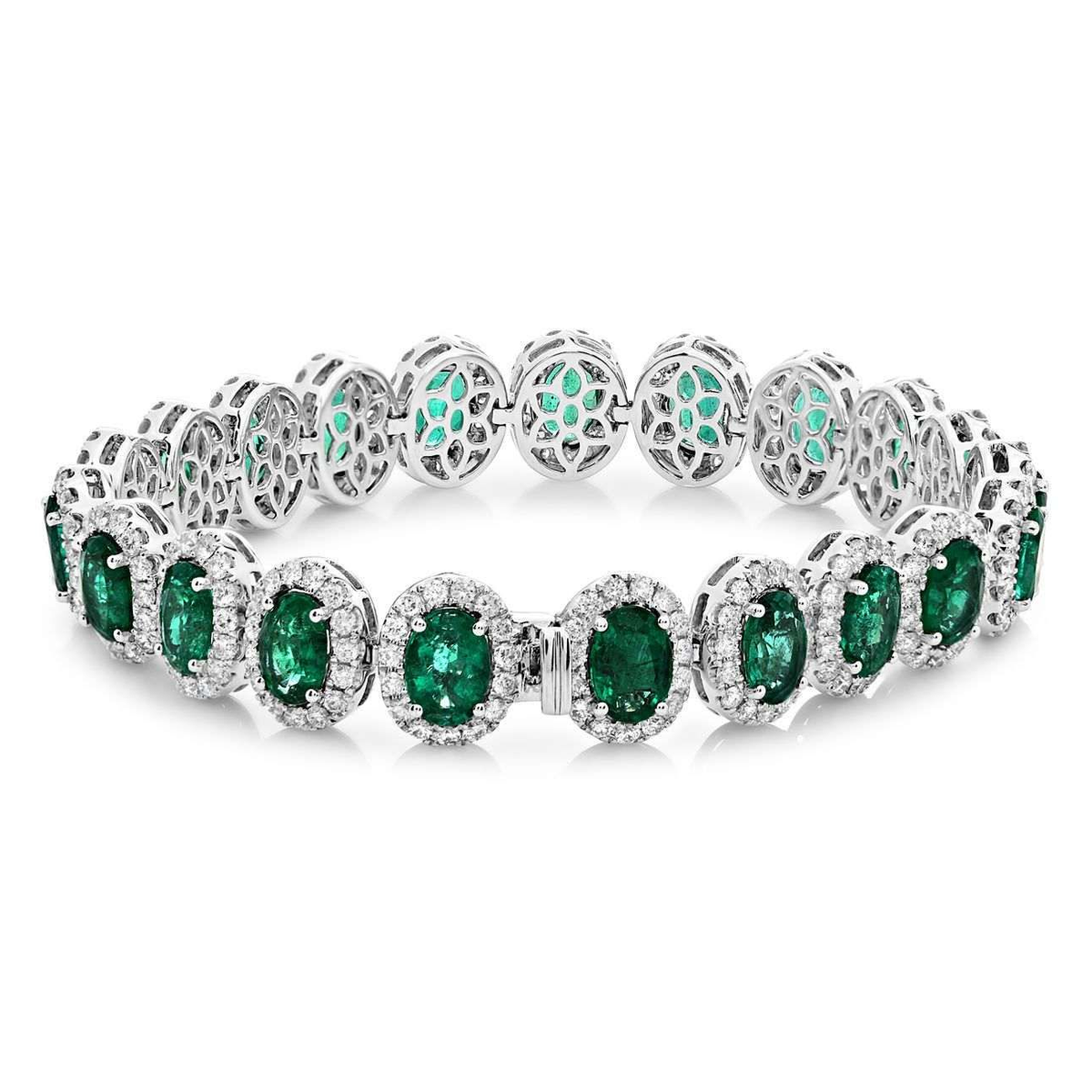Oval Emerald Bracelet — view 2