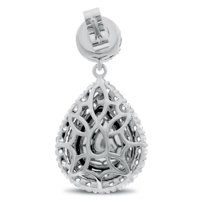 Pear Shape Ruby Earring — view 1