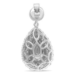 Pear Shape Ruby Earring — view 1