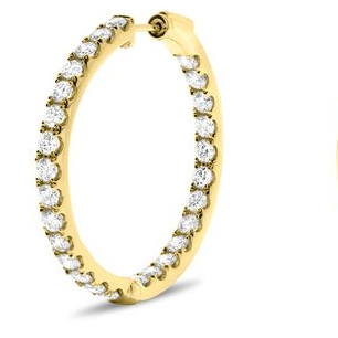 Diamond Earring — front view