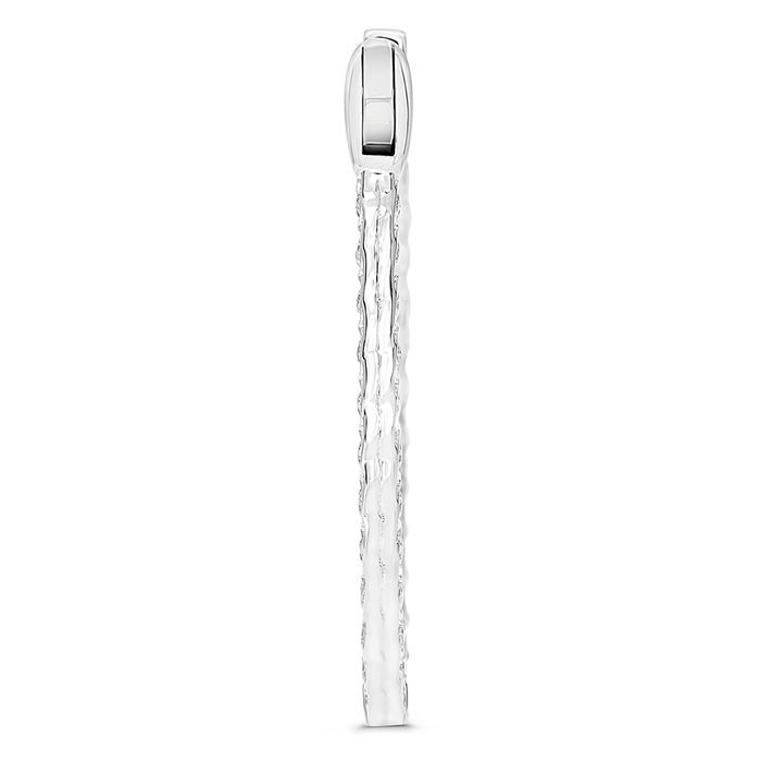 Round Diamond Earring — view 3