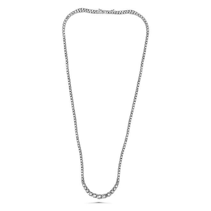 Round Diamond Necklace — view 1
