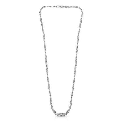 Round Diamond Necklace — view 1