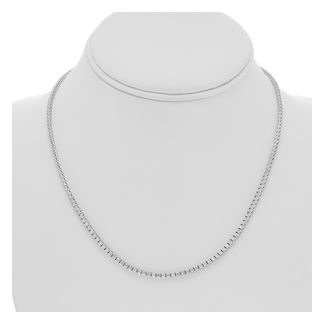 Round Diamond Necklace — view 3