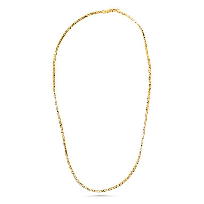 Round Diamond Necklace — view 1